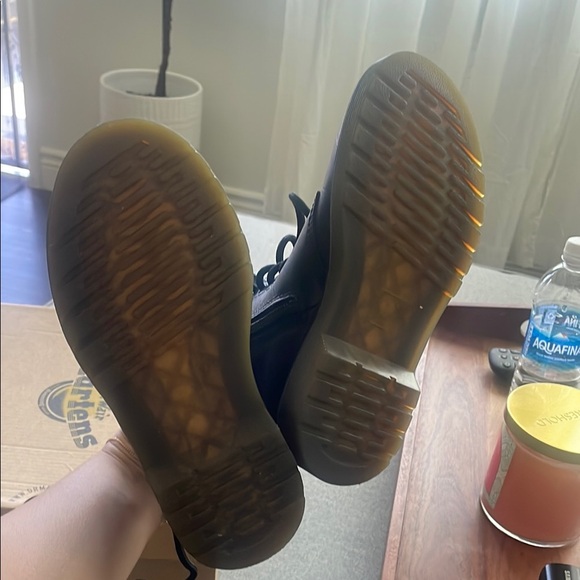 Dr. Martens Black Leather Boots - Picture 4 of 7